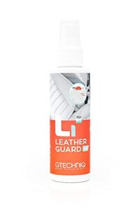 gtechniq - l1 leather guard ab - biocote technology, protection against uv rays, abrasion damage, dyes transfer and other discolorations, matte finish (100 milliliters)