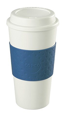 Copco Acadia Reusable To Go Mug, 16-ounce Capacity - 4-pack (Brown, Plum, Blue, Green)