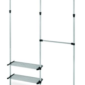 Whitmor 2 Shelf 2 Rod Closet System - Adjustable Closet Maximizer