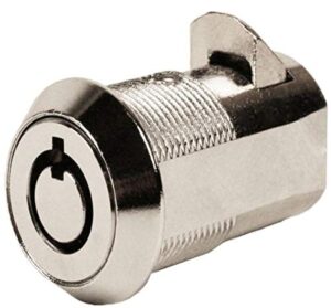 fjm security 2537b-ka keyed alike slam lock with chrome finish, keyed alike