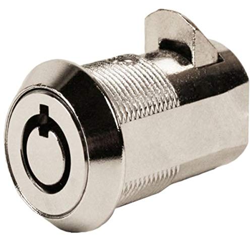 FJM Security 2537B-KA Keyed Alike Slam Lock with Chrome Finish, Keyed Alike