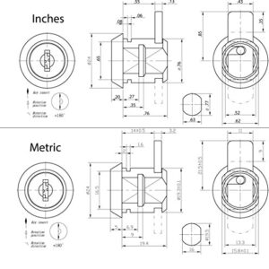 FJM Security FJM-3756-KA Deadbolt Keyed Alike Clip Lock with Chrome Finish, Keyed Alike