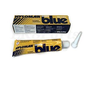 Valco Cincinnati 71283 Hylomar Blue Gasket Marker and Thread Sealant Tube with Nozzle - 100 Grams