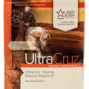 UltraCruz Equine Natural Vitamin E Supplement for Horses, 0.75 lb, Powder (30 Day Supply)