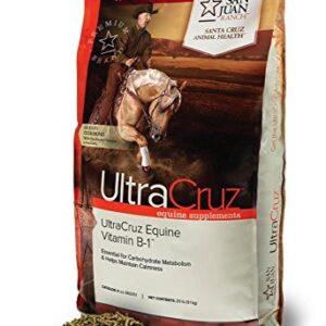 UltraCruz Equine Vitamin B-1 Supplement for Horses, 20 lb, Pellet (335 Day Supply)