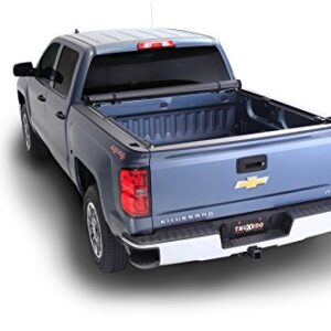 TruXedo Deuce Hybrid Truck Bed Tonneau Cover | 771801 | Fits 2014 - 2018, 2019 Limited/Legacy Chevy/GMC Silverado/Sierra 1500 5' 9" Bed (69.3")