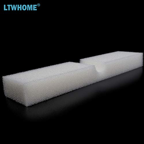 LTWHOME Foam Filter Pads Suitable for Fluval FX4 / FX5 / FX6 (Pack of 12)