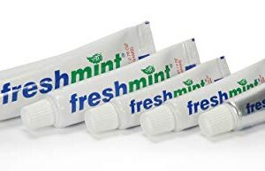 144 Tubes of Freshmint® 0.6 oz. Anticavity Fluoride Toothpaste, Tubes do not Have Individual Boxes for Extra Savings, Travel Size