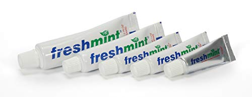 144 Tubes of Freshmint® 0.6 oz. Anticavity Fluoride Toothpaste, Tubes do not Have Individual Boxes for Extra Savings, Travel Size