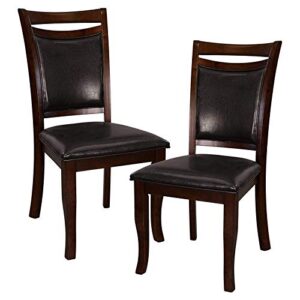 Homelegance HO- Dining Chairs, Brown