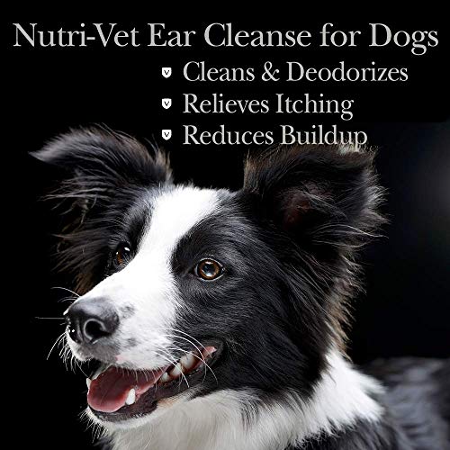 Nutri-Vet Ear Cleanse for Dogs - Ear Cleaner & Deodorizer - 8 oz