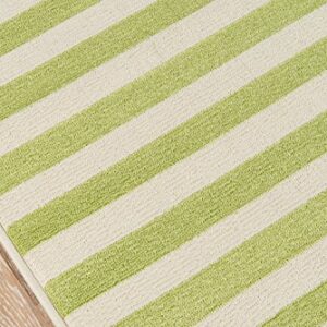 Momeni Rugs , Baja Collection Contemporary Indoor & Outdoor Area Rug, Easy to Clean, UV protected & Fade Resistant, 2'3" x 4'6", Green