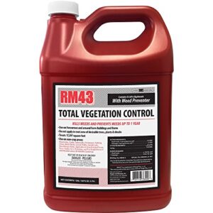 rm43 43-percent glyphosate plus weed preventer total vegetation control, 1-gallon