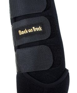 Back on Track Therapeutic Horse Exercise Boot for Front Leg, Medium, Black