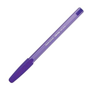 Paper Mate InkJoy 100ST Ballpoint Pen | Medium Point (1.0mm) | Violet | 12 Count