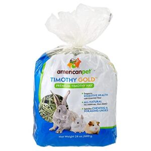 American Pet Diner 140 Timothy Gold Hay, 24 Oz,Blue