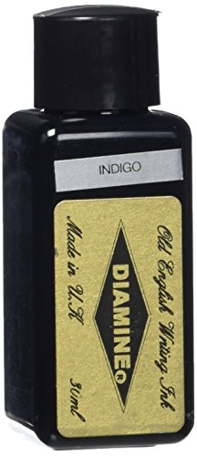 Diamine Bottle Ink, Indigo 224, 1.0 fl oz (30 ml)