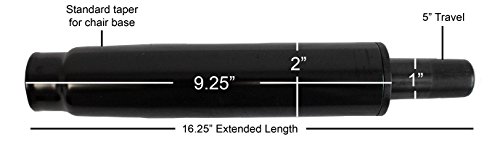 Replacement Office Chair Gas Lift Cylinder Pneumatic Shock - 5" Travel - S6111