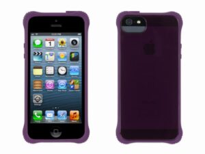griffin technology survivor core case compatible with iphone 5, iphone 5s (purple/purple transluscent)