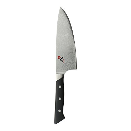 Miyabi Fusion Morimoto Edition Wide Chef's Knife, 6-inch, Black w/Red Accent/Stainless Steel