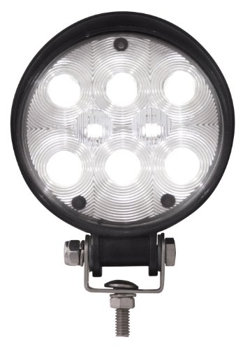 Grand General (76350) 4.5" Round High Intensity 8-LED Work Light with Dual 12/24 Voltage