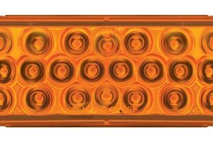 GG Grand General 78230BP Oval Pearl Amber/Amber 24 LED Sealed Park/Turn Light