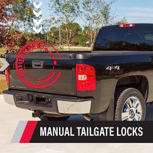 Pop & Lock PL1310 Black Manual Tailgate Lock for Chevy/GMC (New Body)