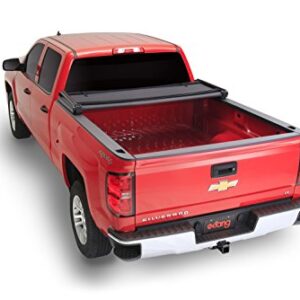 extang 44455 Original Trifecta Trifold Truck Bed Cover fits Chevy/GMC Silverado/Sierra 1500 (8 ft) 2014-18, 2500/3500HD - 2015-18