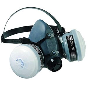 honeywell safety products paint spray & pesticide reusable half mask ov/r95 respirator convenience pack, medium (rws-54027)