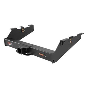 curt 15703 commercial duty class 5 trailer hitch, 2-1/2-inch receiver, compatible with select chevrolet silverado, gmc sierra 2500, 3500 hd , black