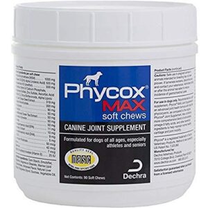psch phycox max 90 count canine soft chews