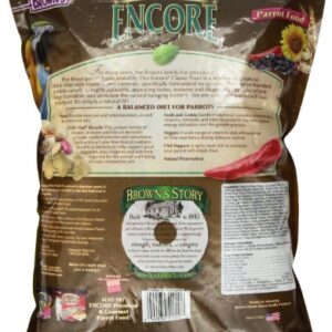 F.M.BROWN'S Encore Classic Natural Parrot Food, 4lb