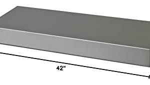 Danver Stainless Steel Floating Shelf, 42-Inch