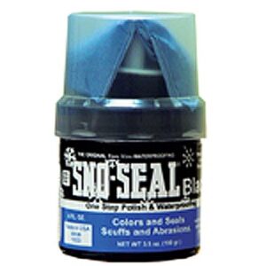 sno-seal black 3.5. oz. (100 gram) with applicator waterproofing