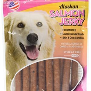 Carolina Pets Oven Baked Salmon Jerky Wheat Free Dog Treats, 6oz