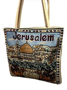 jerusalem camel handmade hand-bag hand bag zipper cloth beautiful holy land