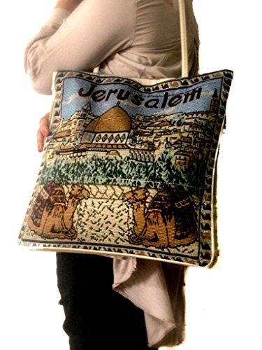 Jerusalem Camel Handmade Hand-bag Hand Bag Zipper Cloth Beautiful Holy Land