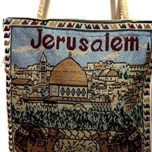 Jerusalem Camel Handmade Hand-bag Hand Bag Zipper Cloth Beautiful Holy Land