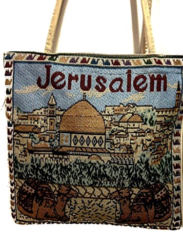 Jerusalem Camel Handmade Hand-bag Hand Bag Zipper Cloth Beautiful Holy Land