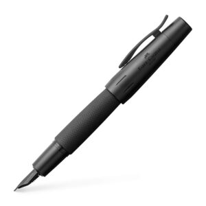 Faber-Castell E-Motion Fountain Pen Pure Black M