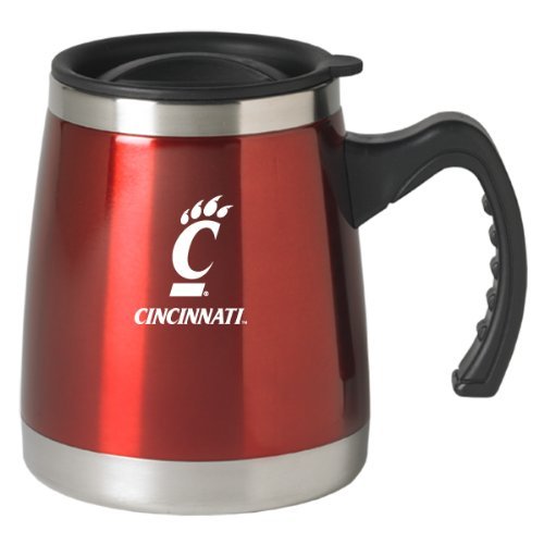 16 oz Stainless Steel Coffee Tumbler - Cincinnati Bearcats