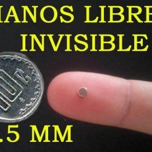 invisible secret spy nano wireless earphone earpiece for mobile phone