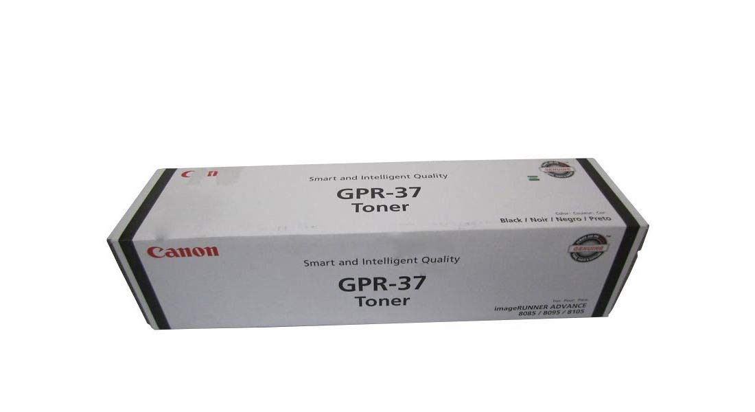 Canon Gpr-37 Black Toner Cartridge For Use In Ir Advance 8085 8095 8105 Estimate