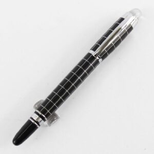 gullor fashion elegant black with silver cross-line pen 79 rollerball pen