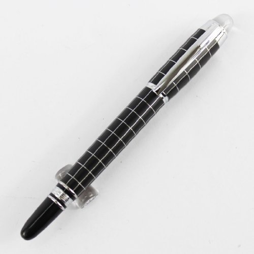 Gullor Fashion Elegant Black with Silver Cross-line Pen 79 Rollerball Pen