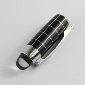 Gullor Fashion Elegant Black with Silver Cross-line Pen 79 Rollerball Pen