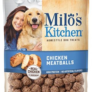 Milo's Kitchen Dog Treats, Chicken Meatballs, 18 Ounce