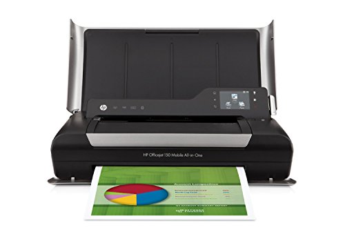 HP Officejet 150 Inkjet Mobile All-in-One Printer - Printer Scanner Copier - Color - Plain Paper Print - 600 x 600 dpi Print - Touchscreen - 600 dpi Optical Scan - Manual Duplex Print - Bluetooth - PictBridge - USB - Desktop
