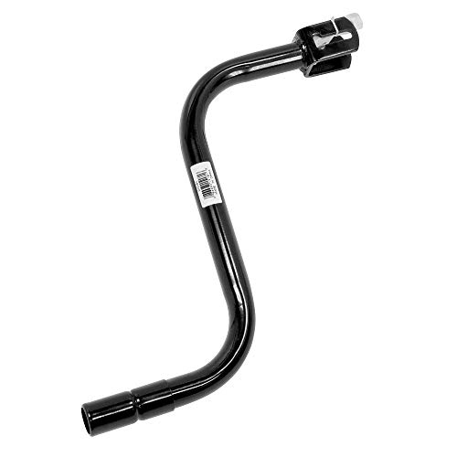 Jack Handle, 6-3/4 in Long, Steel, Black Paint, Bulldog Sidewind Jacks, Each