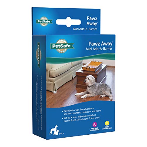 PetSafe Pawz Away Pet Barrier Mini Add-A-Barrier for Cats and Dogs - Up to 2.5 Feet of Radius, Waterproof for Indoor and Outdoor Use - Expand Coverage - Additional Barrier Only,White